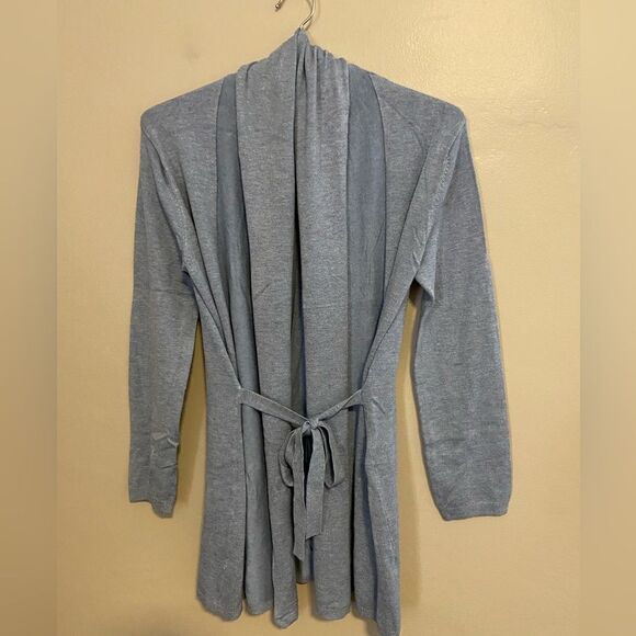 ZARA Knit NWOT oversized long cardigan w/ built in belt S - Picture 1 of 5